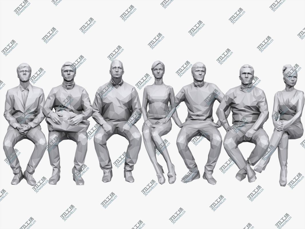 images/goods_img/2021040161/Lowpoly People Sitting Pack Vol. 3/1.jpg